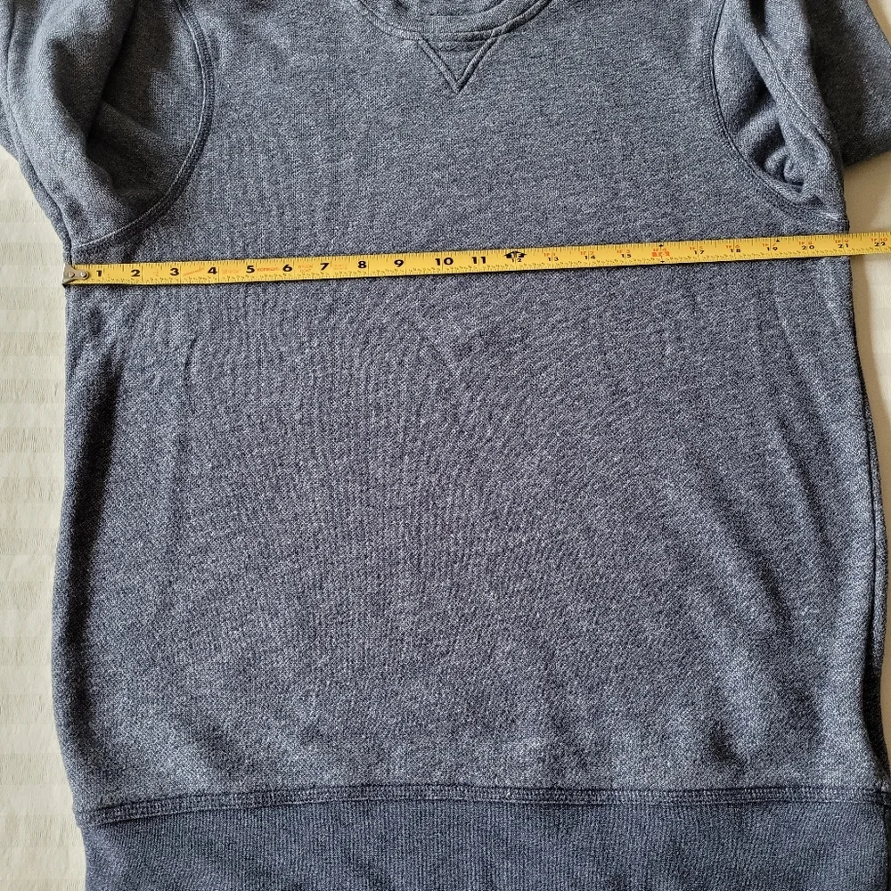 BT Supply Co Men's Heathered Blue Crewneck Sweater Size L